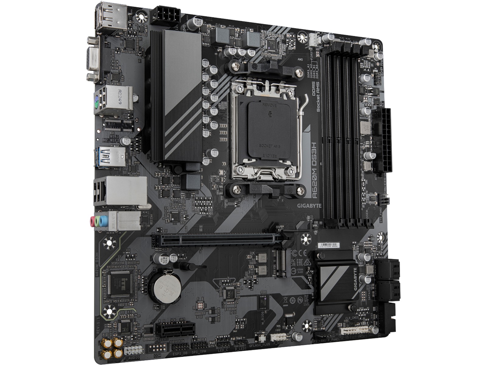 Gigabyte A620M DS3H Bundkort AMD Socket