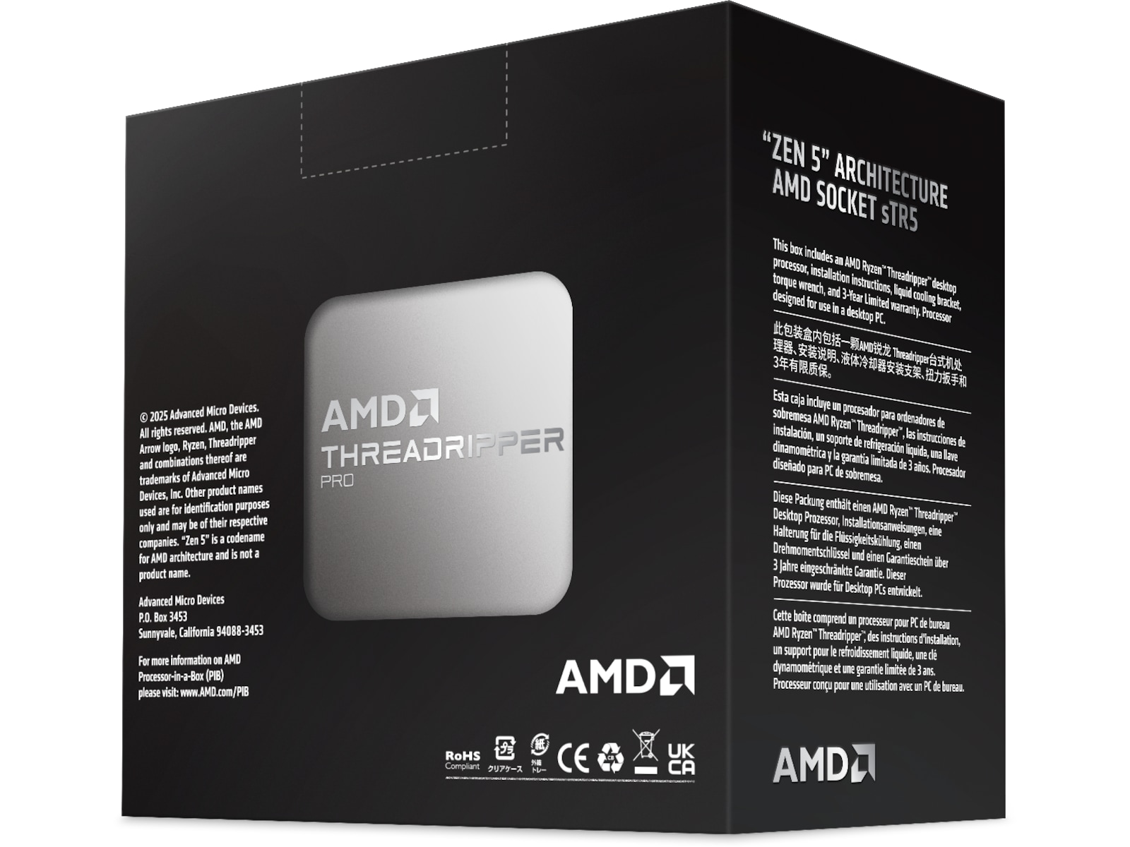 AMD Ryzen Threadripper PRO 9985WX Processorer