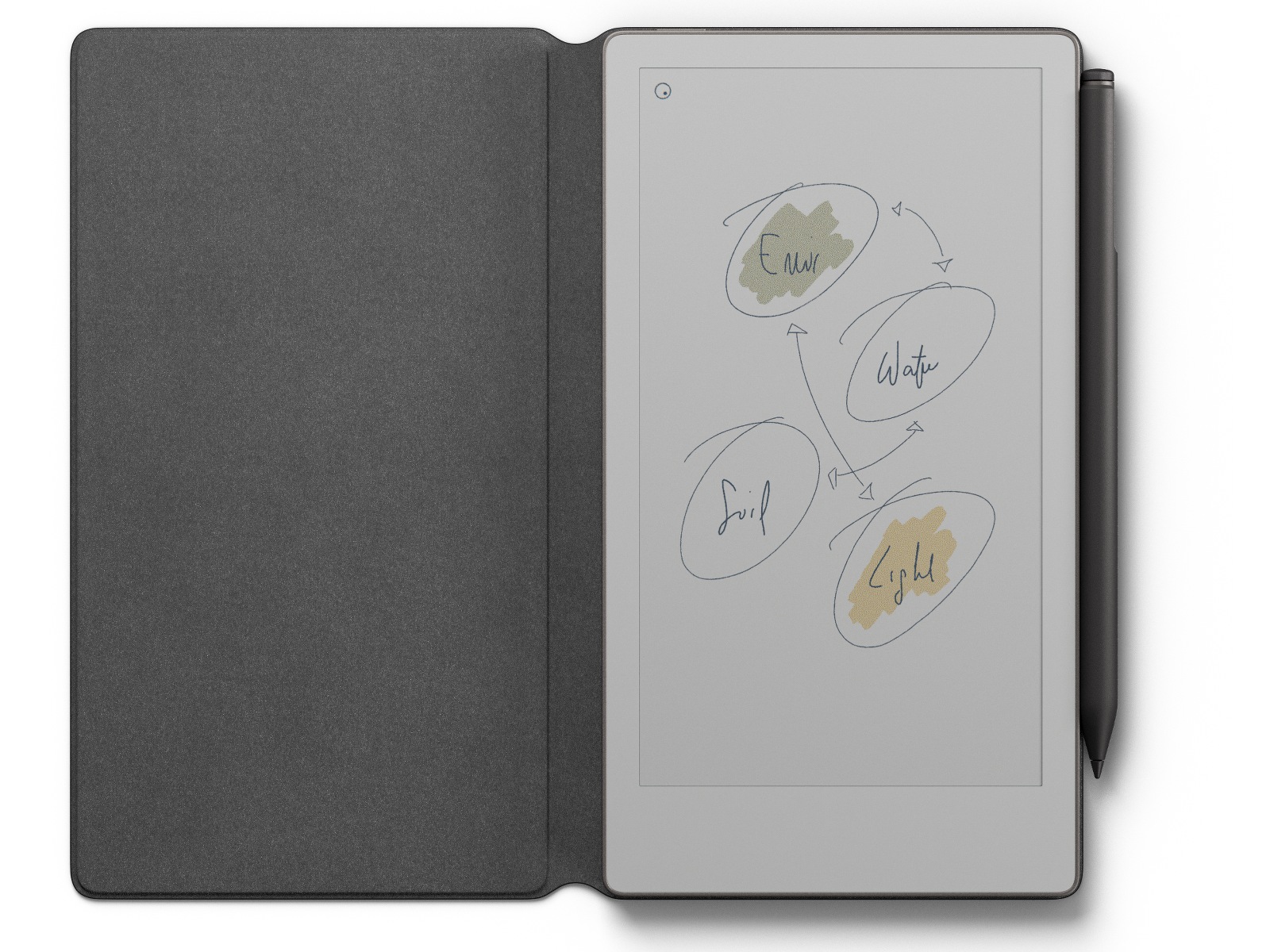 reMarkable Paper Pro Move 7.3" inkl. Marker Plus & Book Folio (basalt) Digitale paper & tilbehør