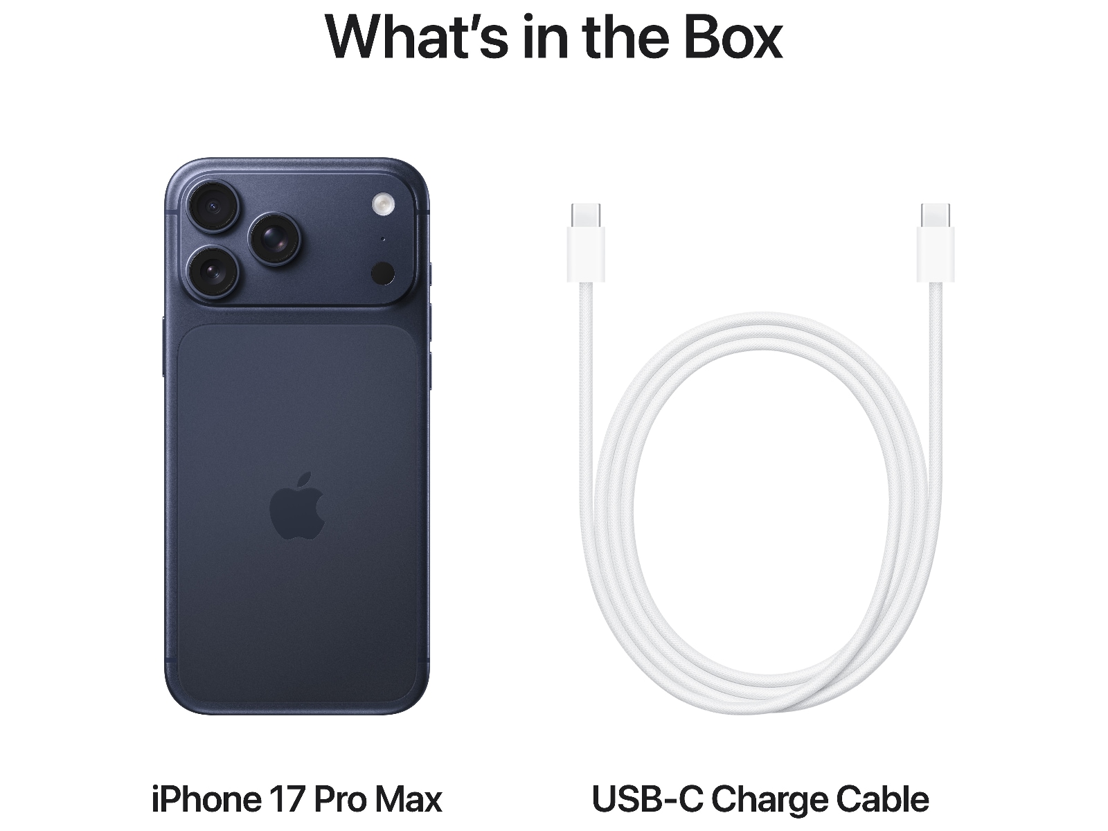 iPhone 17 Pro Max 256GB (dybblå) Mobiltelefoner