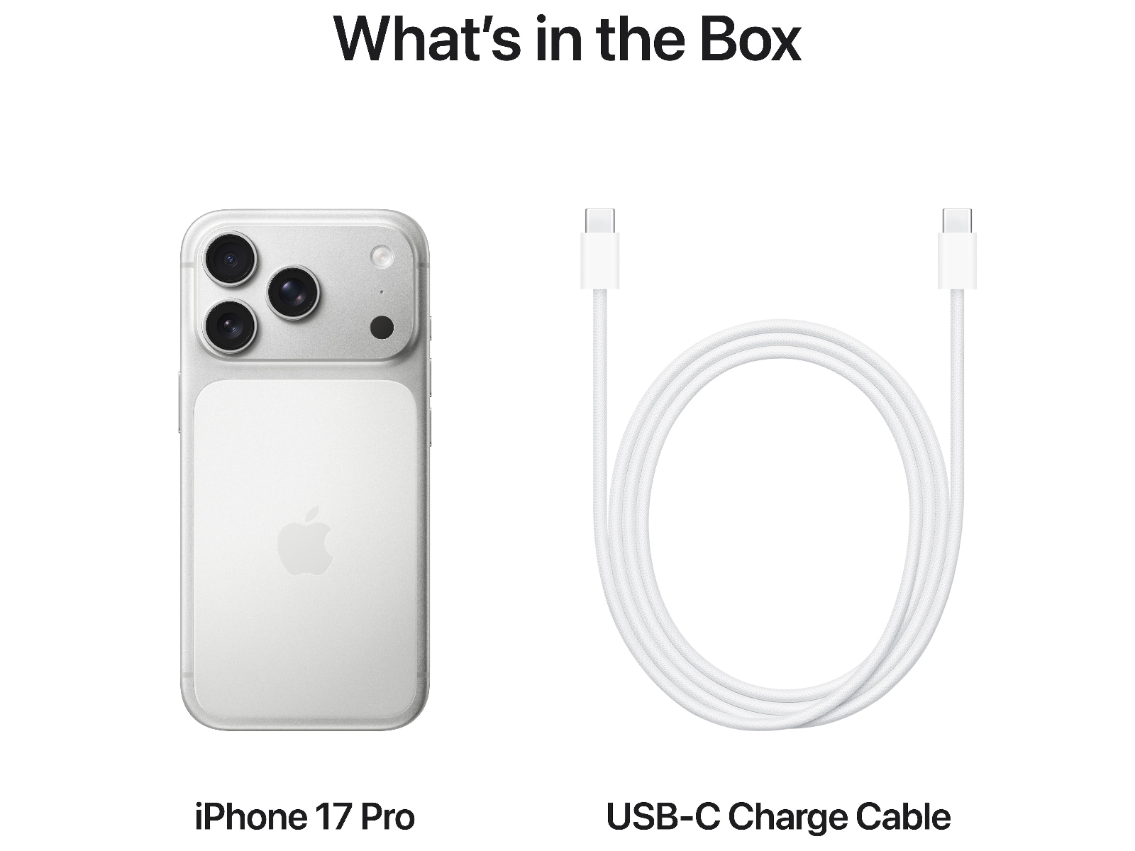 iPhone 17 Pro 1TB (sølv) Mobiltelefoner