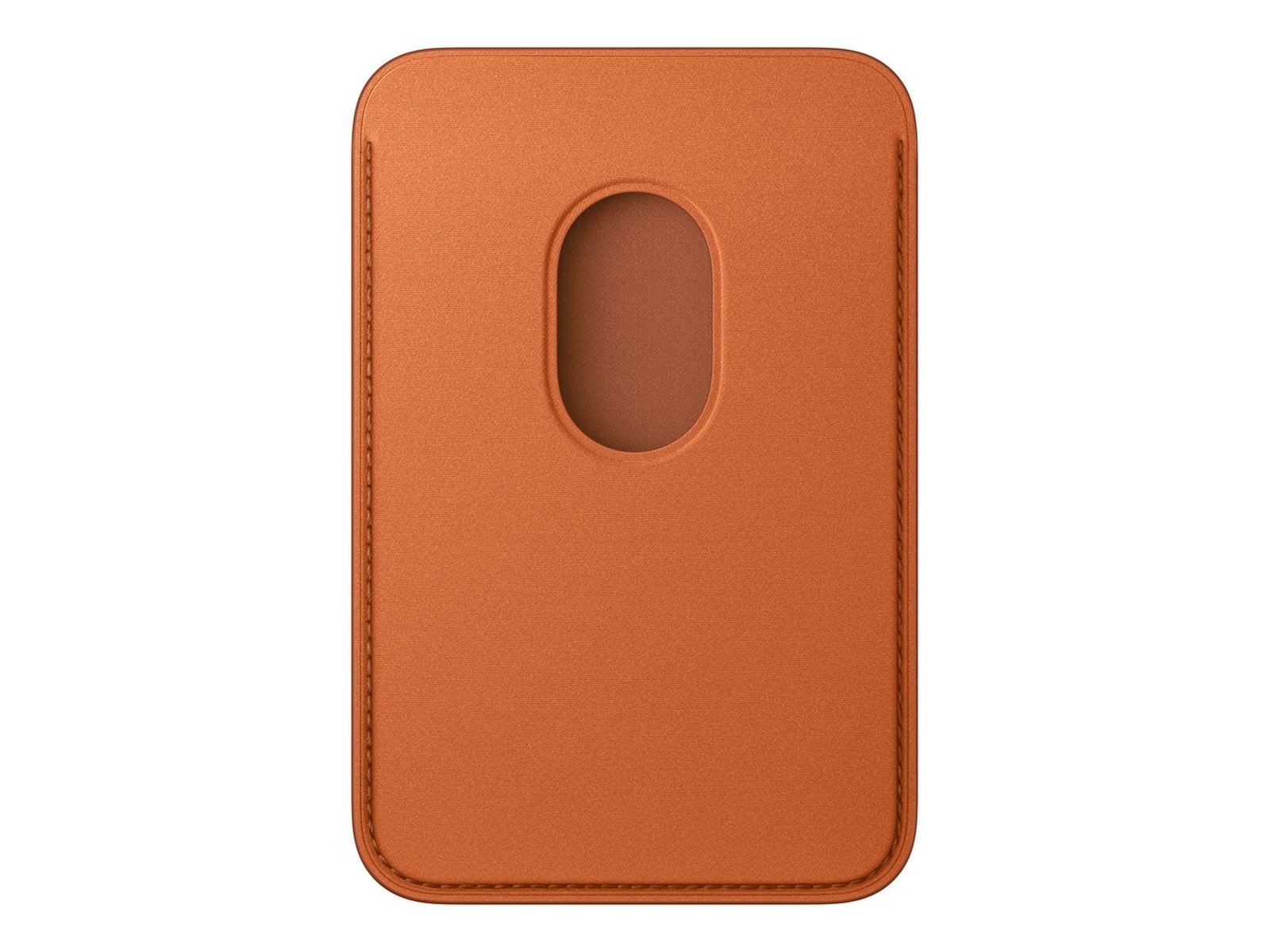 Apple iPhone FineWoven-kortholder med MagSafe (ræverød) Mobilcover