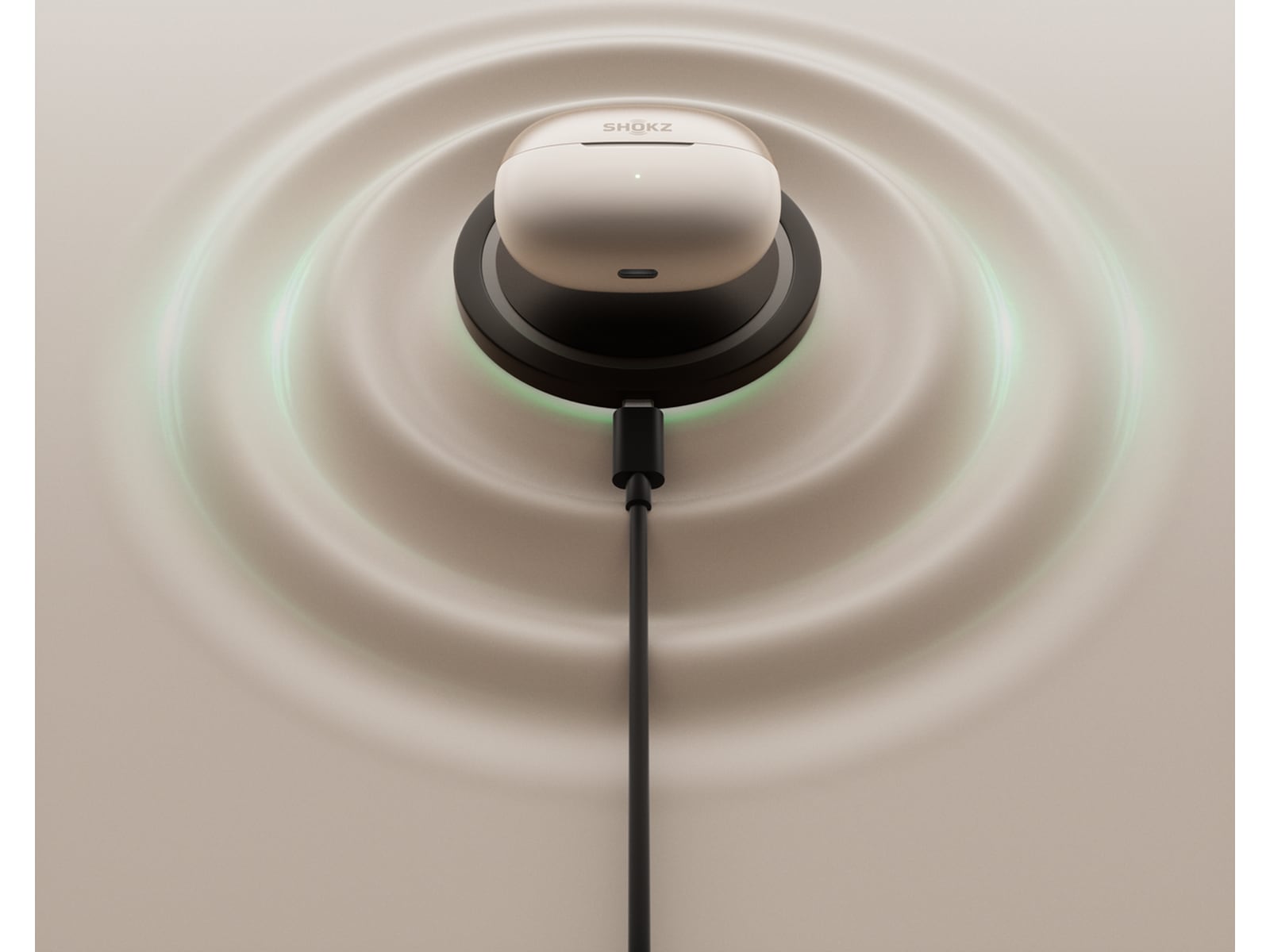 SHOKZ OpenDots Trådløse åbne Høretelefoner Earbuds (grå) In-ear høretelefoner