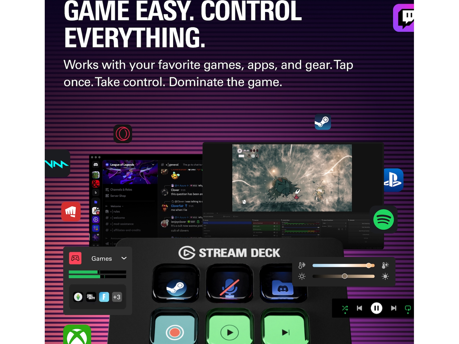 Elgato Stream Deck Mini Capture og streamning