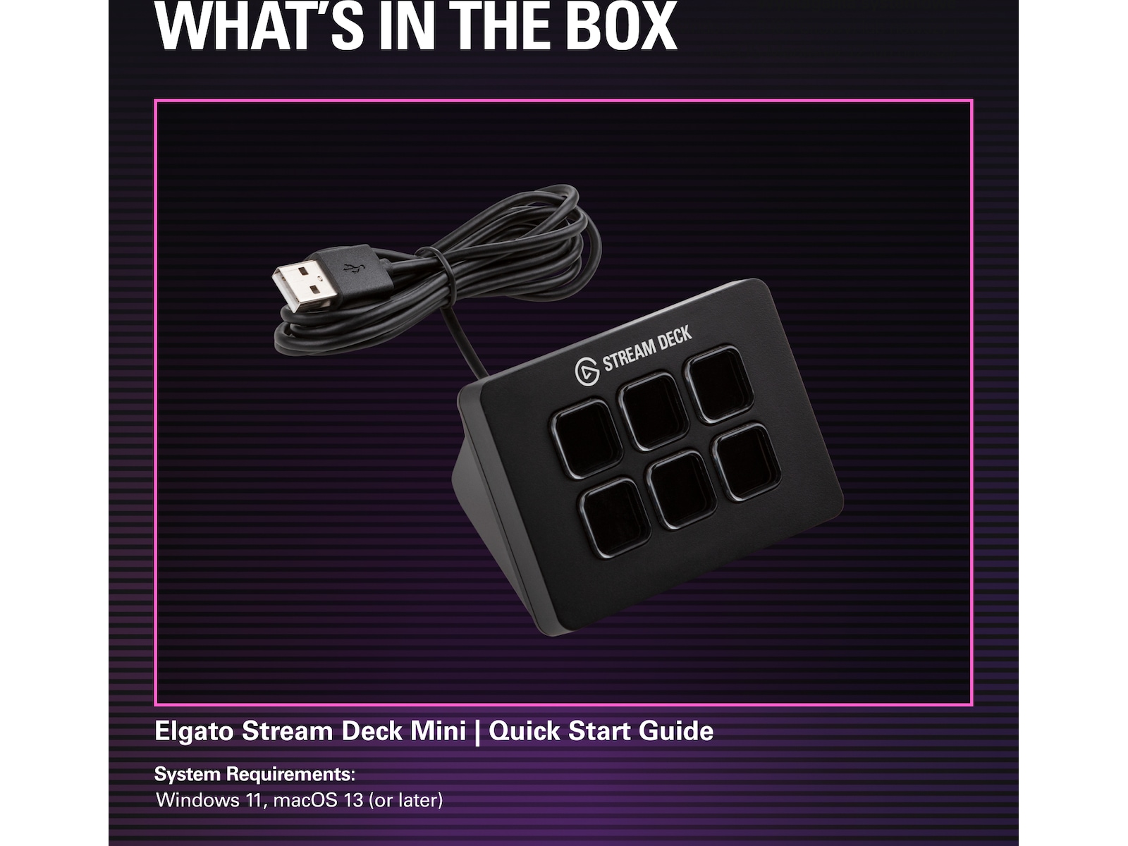 Elgato Stream Deck Mini Capture og streamning