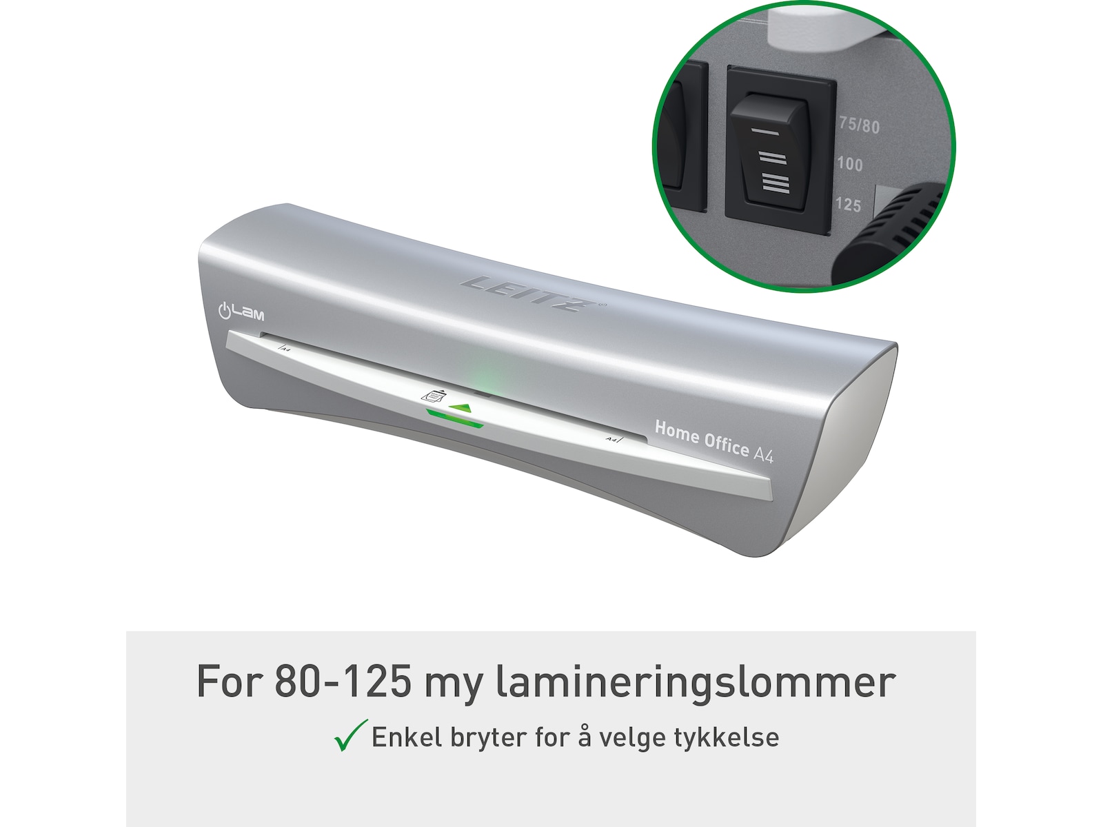 Leitz Lamineringsmaskine iLAM A4 HOME Office Lamineringsmaskiner