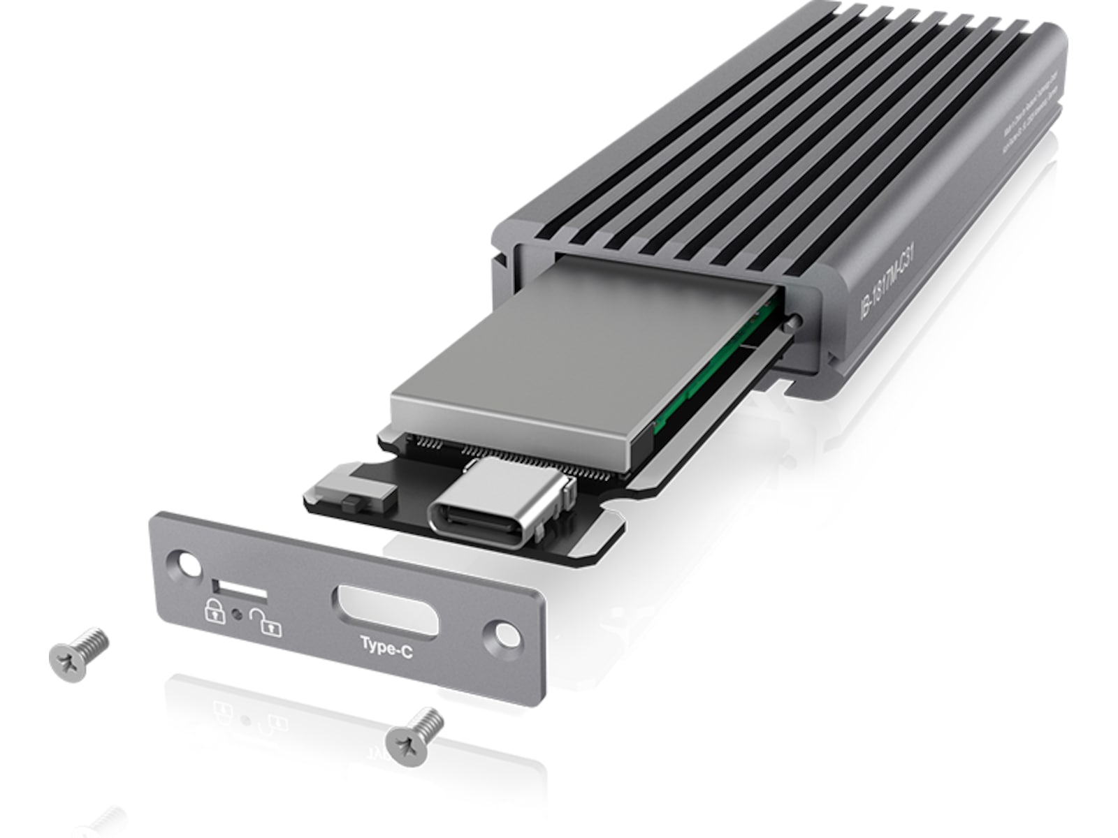 ICY BOX External Type-C enclosure for M.2 Harddisk