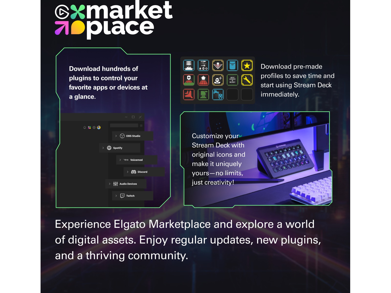 Elgato Stream Deck XL Capture og streamning