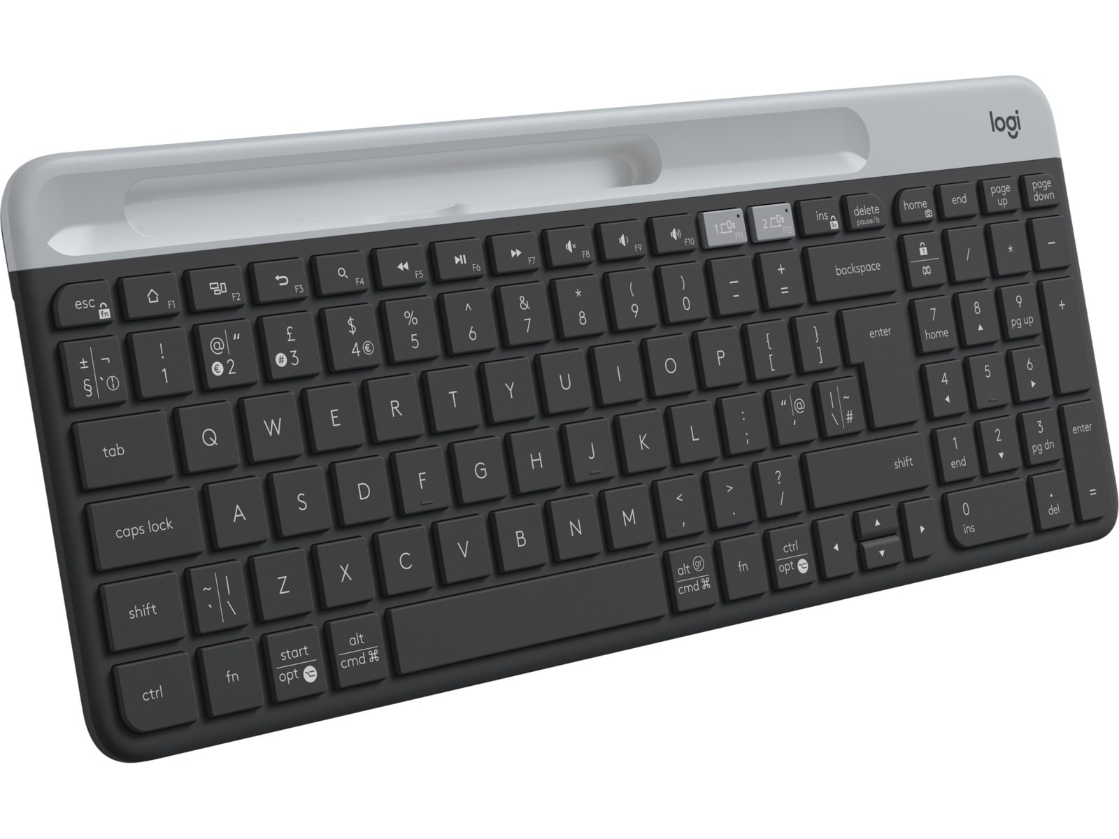 Logitech K580 Slim Multi-Enhed Tastatur Keyboards
