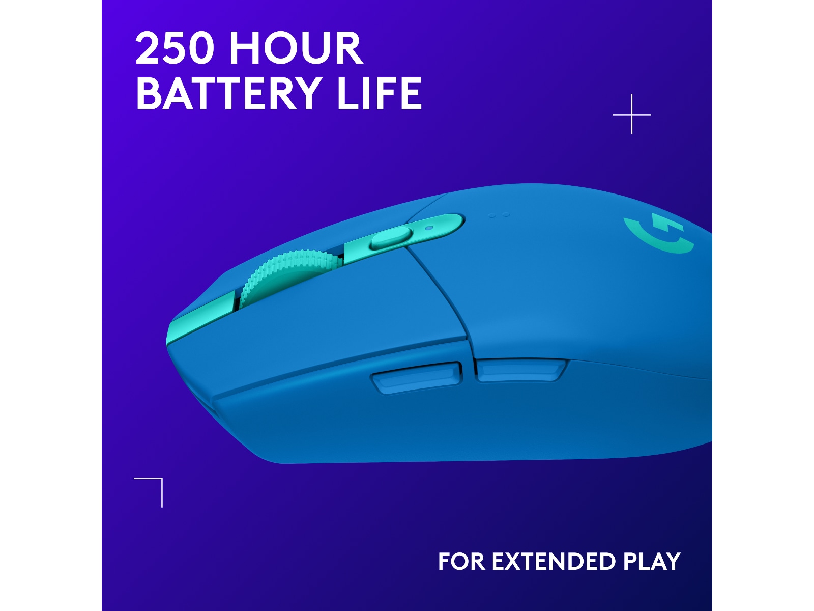 Logitech G305 LIGHTSPEED Trådløs Gamingmus (blå) Gamingmus