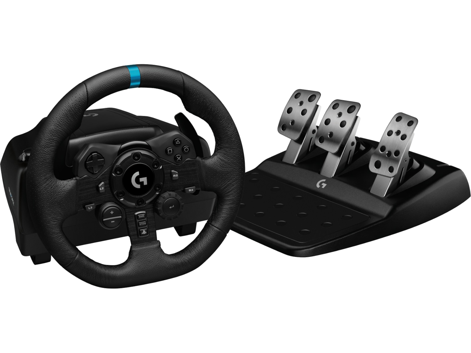 Logitech G923 Driving Force Racing PS4/PS5/PC Rat og pedaler