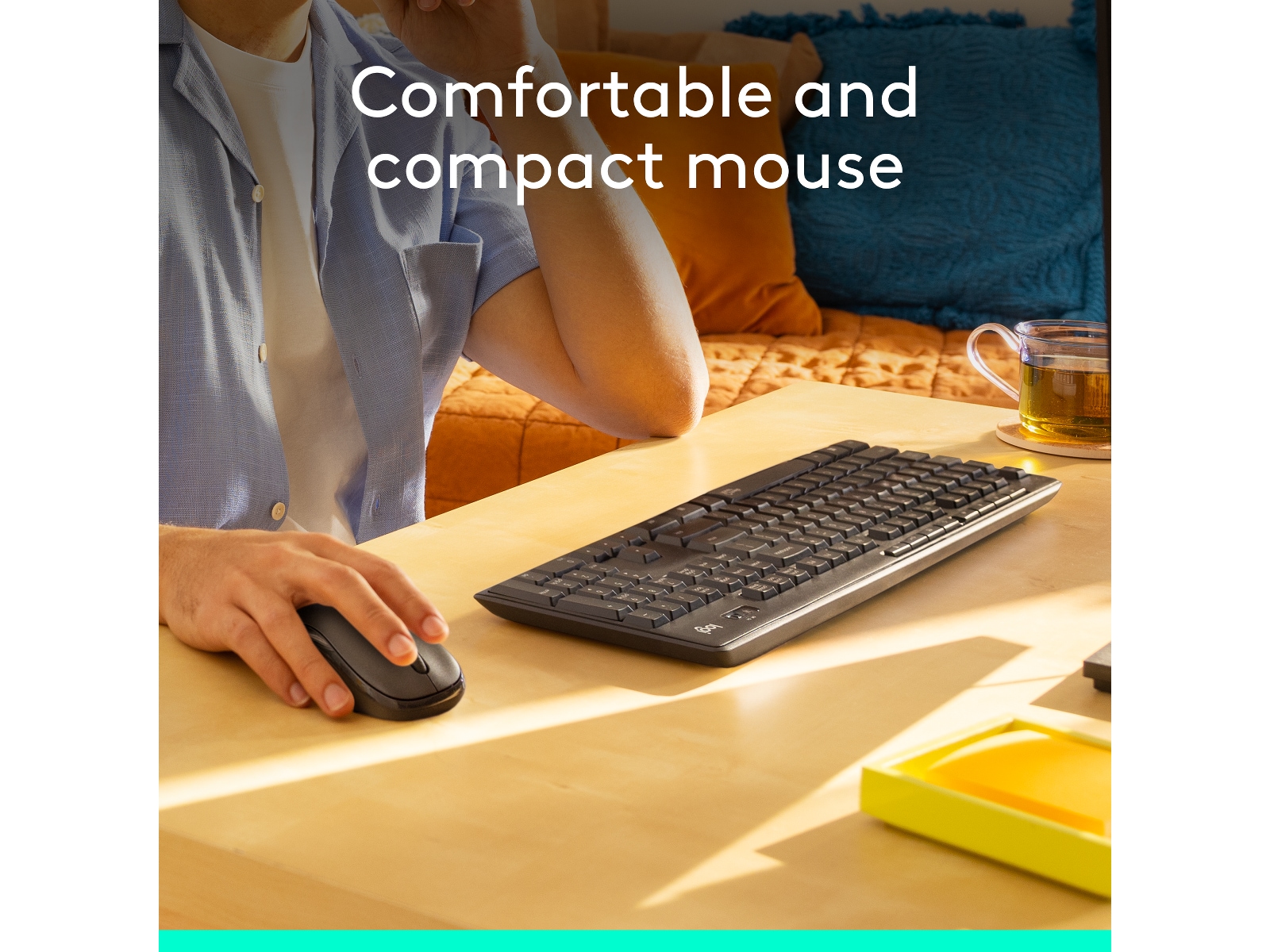 Logitech MK295 Silent Wireless Combo - GRAPHITE Mus & keyboards -kombinasjonspakker