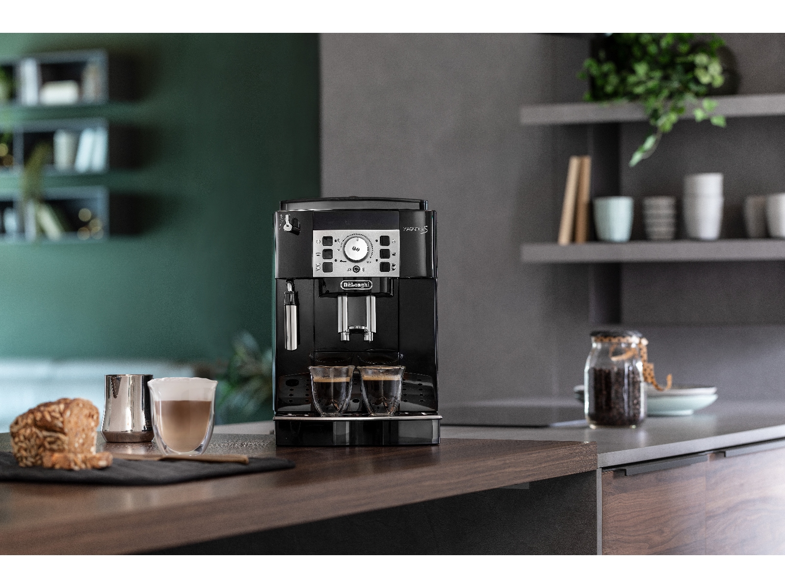 DeLonghi Magnifica S ECAM 21.117.B Espressomaskine (sort) Espressomaskiner