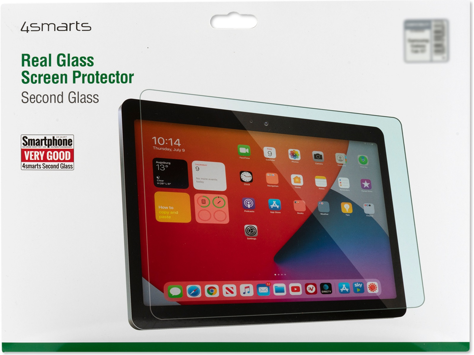 4smarts Galaxy Tab Active 3 Skærmbeskytter Skærmbeskyttelse tablet