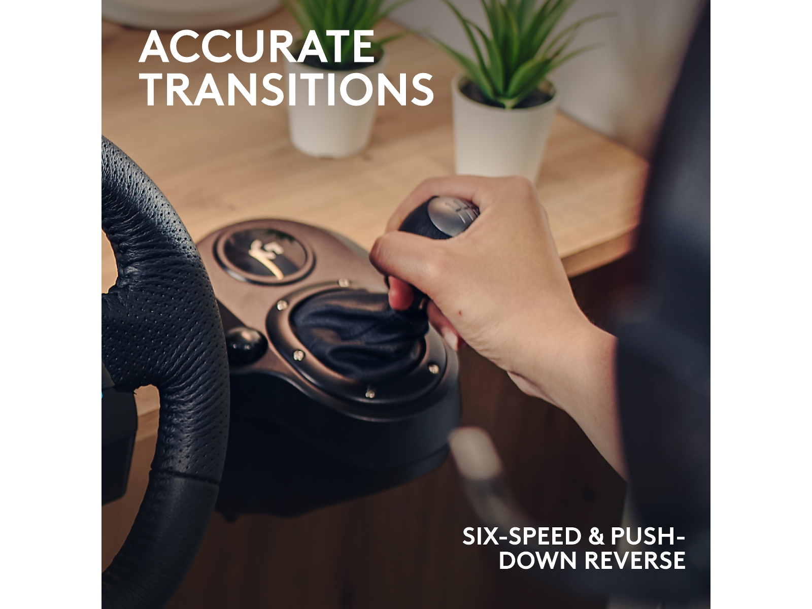 Logitech G923 og Driving Force Shifter Bundle Rat og pedaler