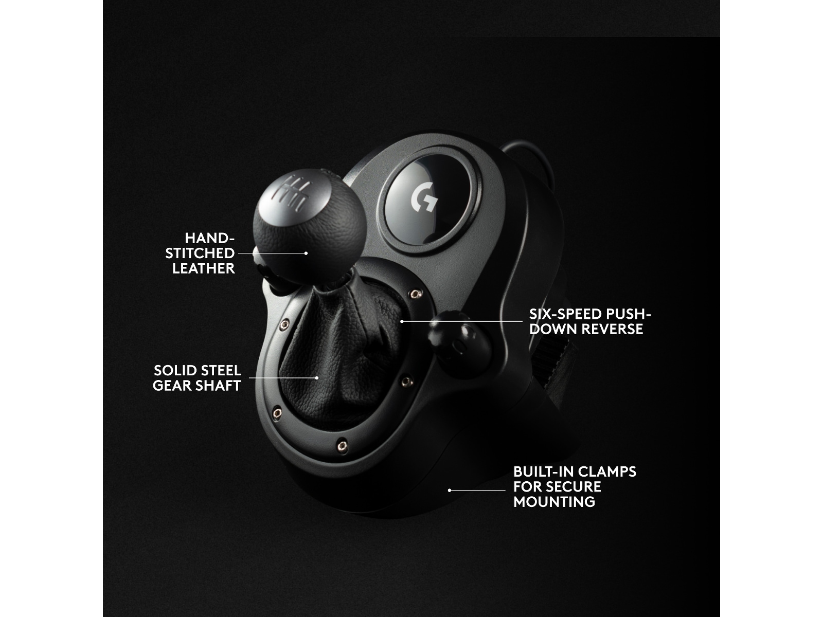 Logitech G923 og Driving Force Shifter Bundle Rat og pedaler