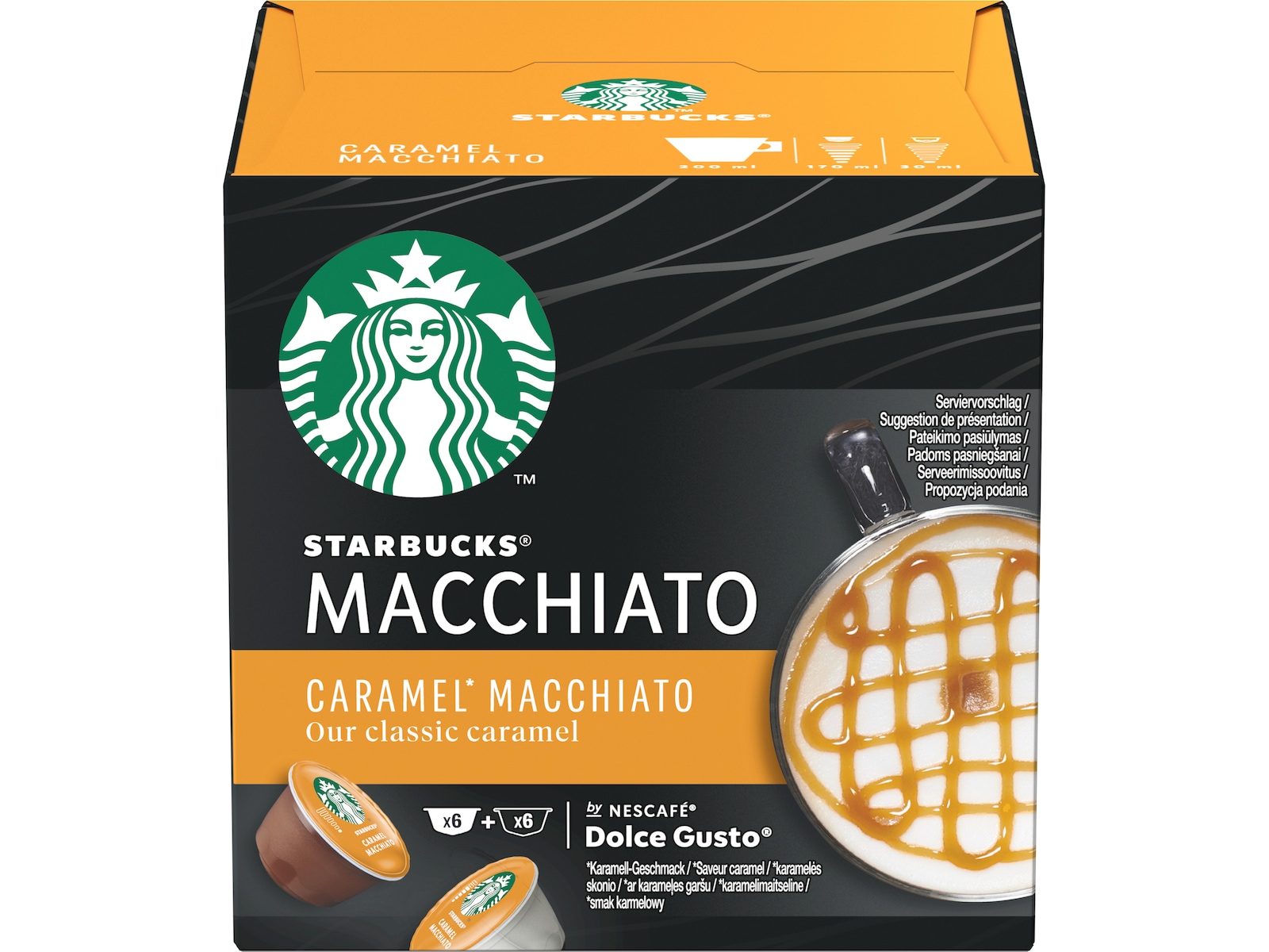 Starbucks Caramel Macchiato Kaffe kapsler