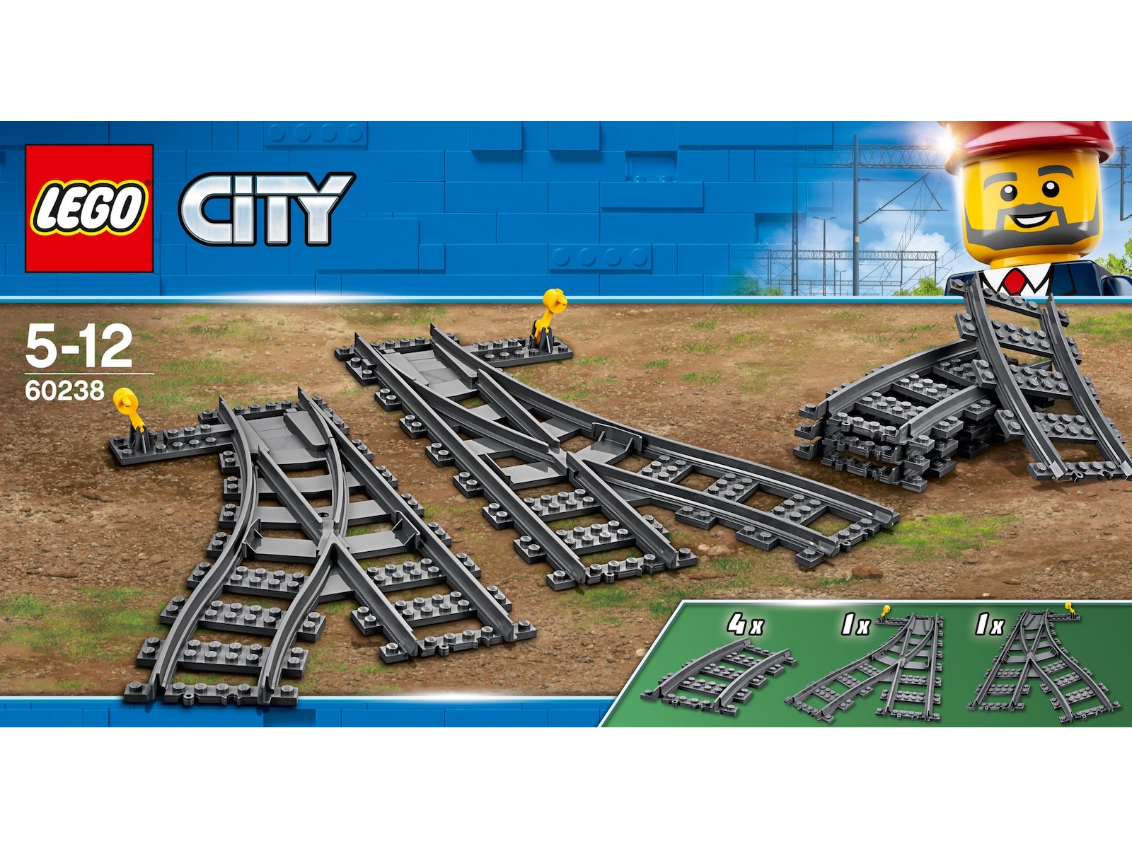 LEGO Togafbrydere 60238 LEGO