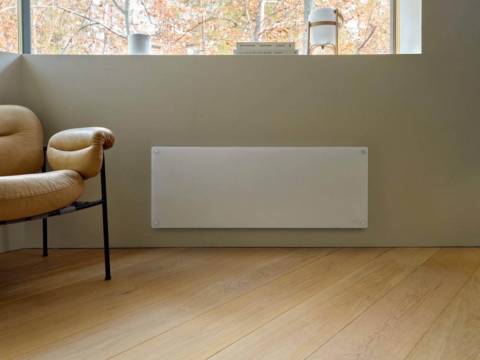 Mill Glas WiFi Gen 3 panelovn 1300W (hvid) Varmepaneler