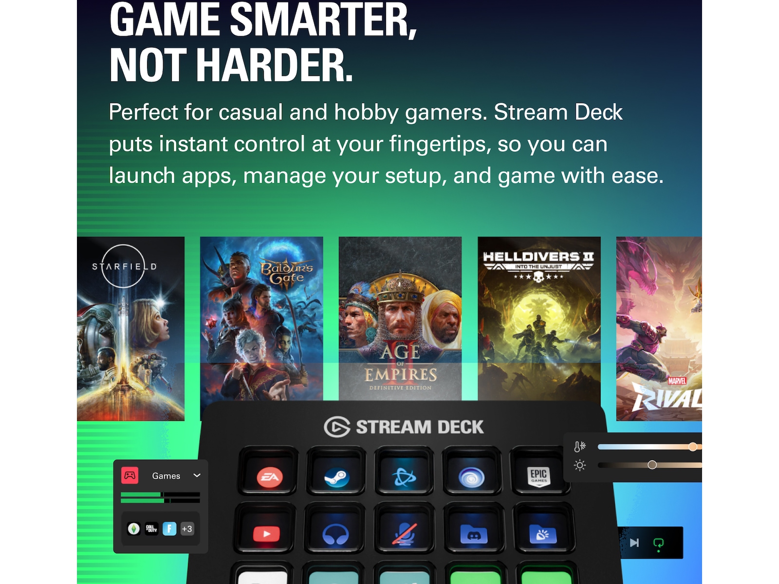 Elgato Stream Deck MK.2 Streaming tilbehør