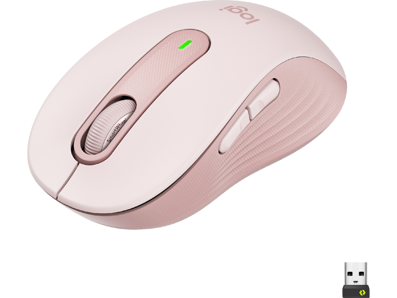 Logitech Signature M650 Medium  trådløs mus Pink Mus
