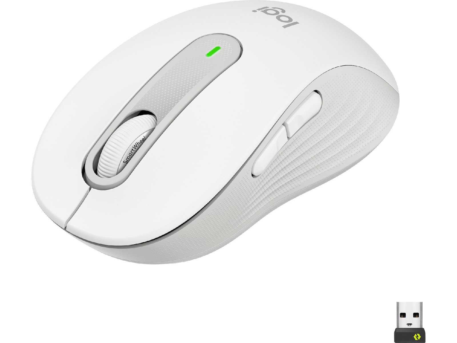 Logitech Signature M650 Medium  trådløs mus Offwhite Mus