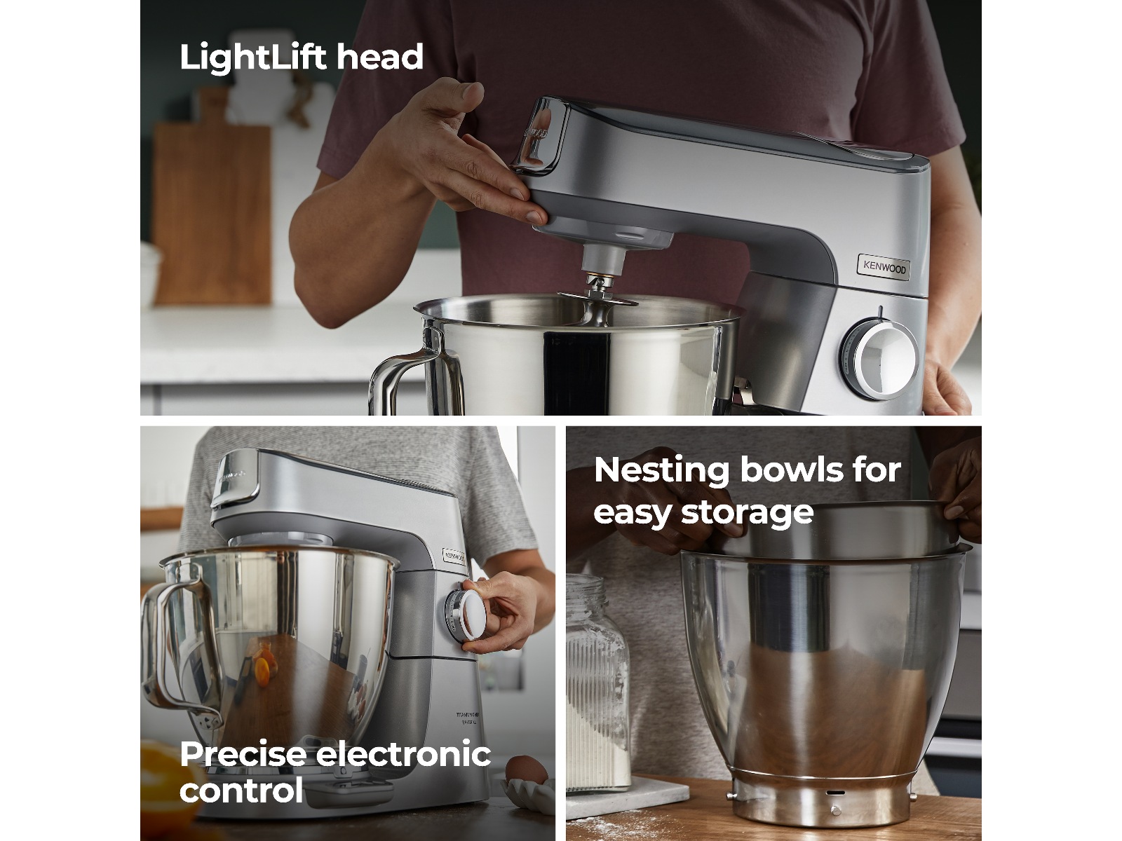 Kenwood Titanium Chef Baker XL køkkenmaskine Køkkenmaskiner