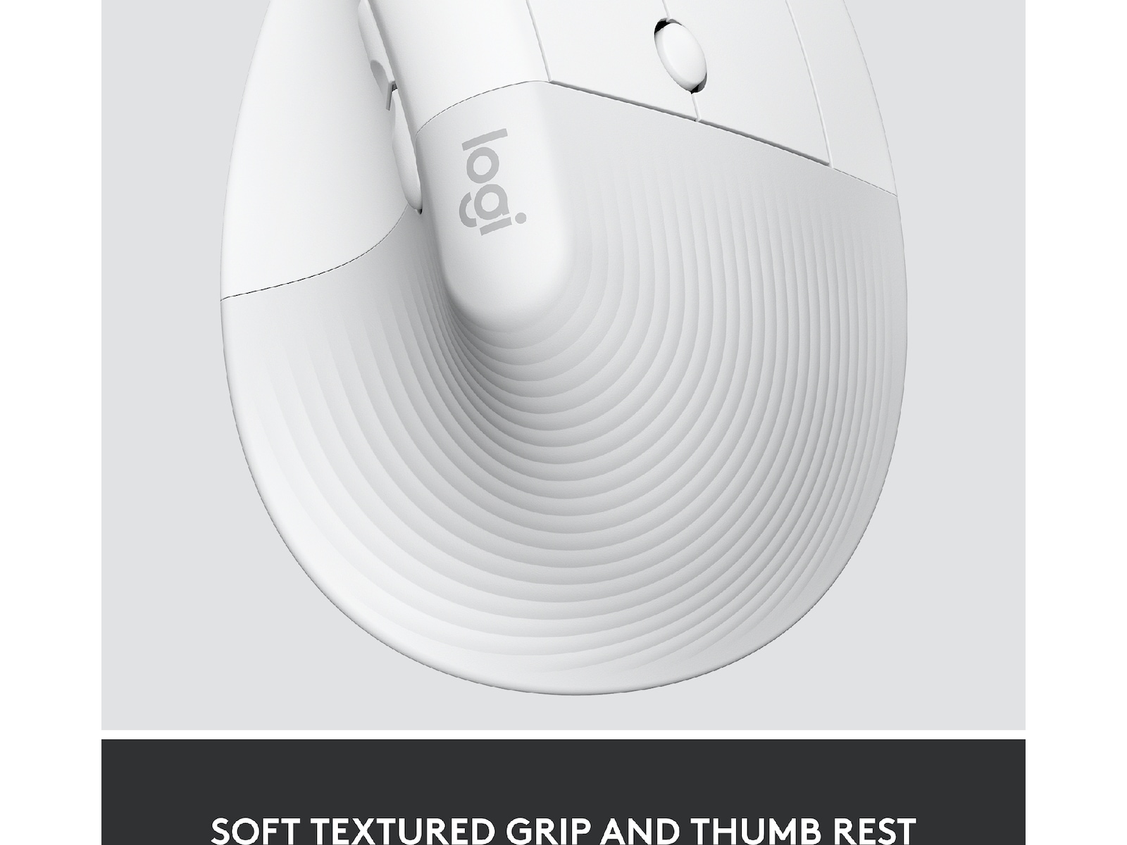 Logitech Lift Vertikal Business mus (off-white) Mus