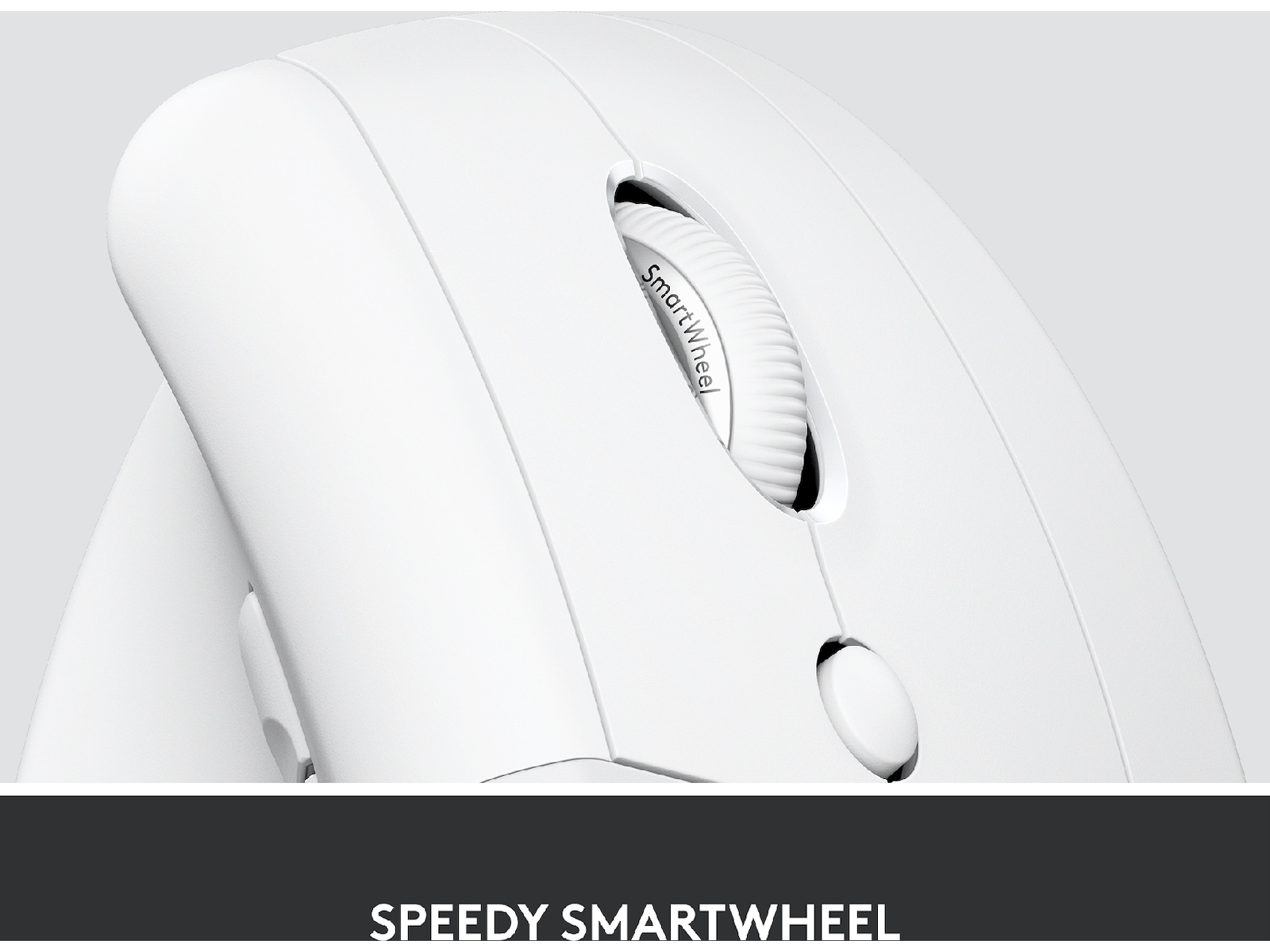 Logitech Lift Vertikal Business mus (off-white) Mus