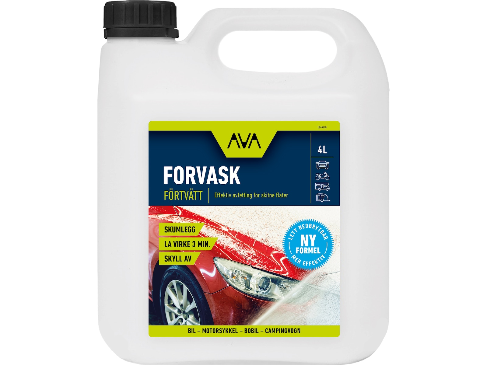 AVA Forvask 4L Højtryksrenser – tilbehør