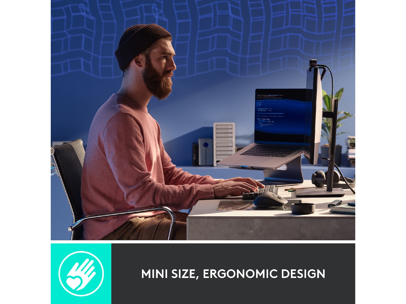 Logitech MX Mechanical Mini Minimalist Tactile (graphite) Keyboards