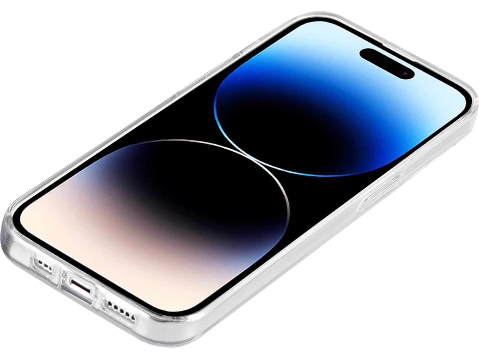 iiglo iPhone 15 Pro / 14 Pro Silikonecover (transparent) Mobilcover