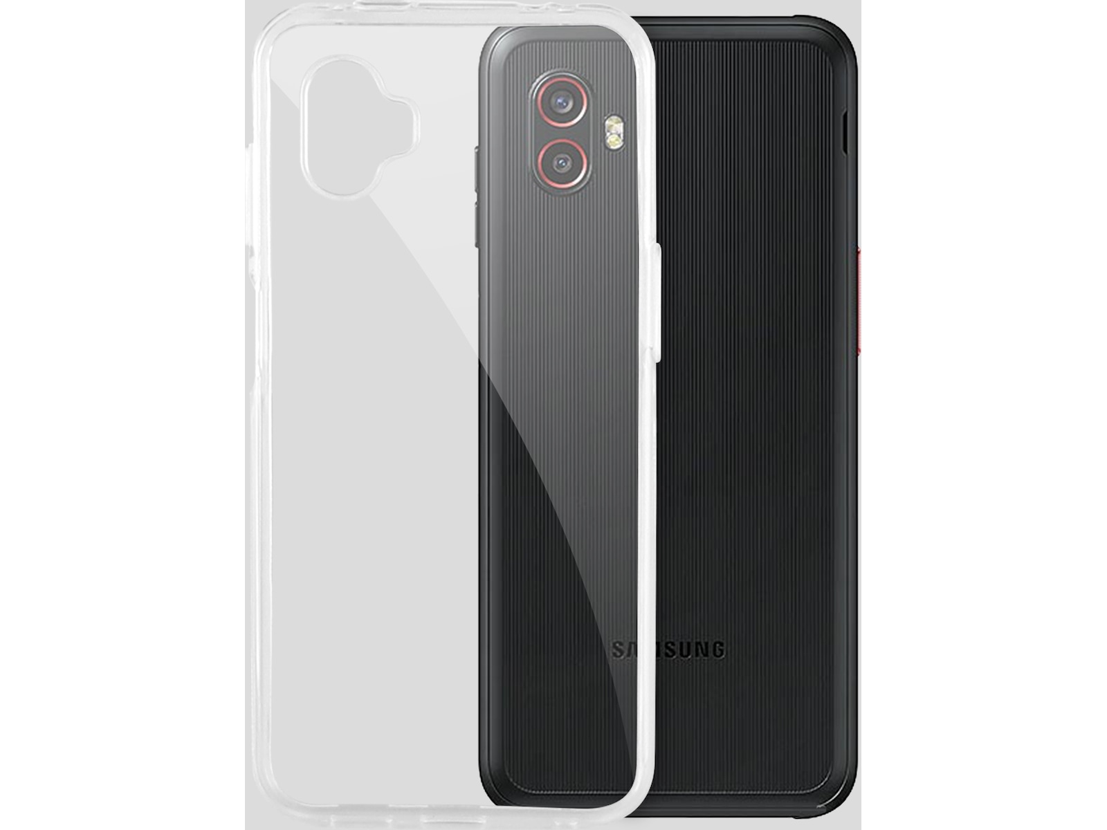 iiglo Galaxy Xcover 6 Pro Silikone cover (gennemsigtig) Mobilcover