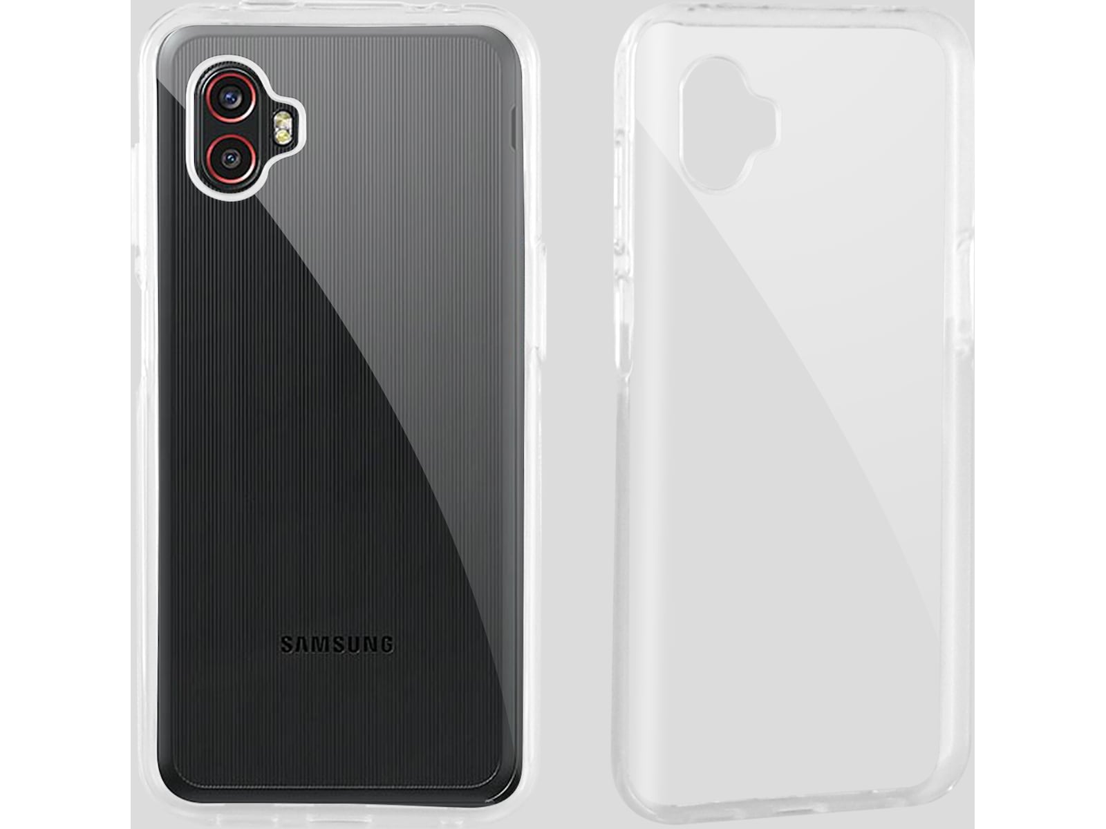 iiglo Galaxy Xcover 6 Pro Silikone cover (gennemsigtig) Mobilcover