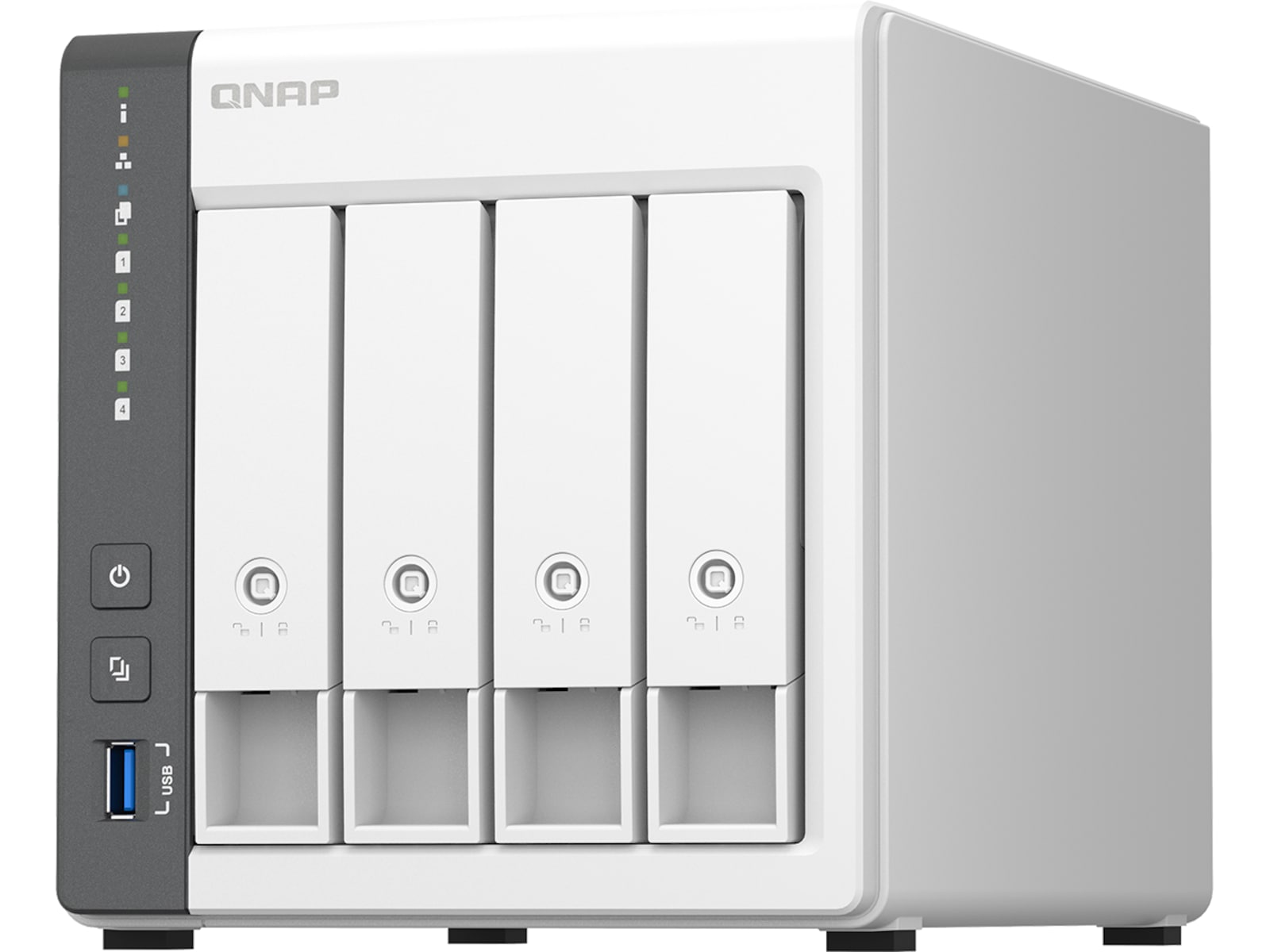 QNAP ARM quad-core TS-433-4G Netværkslagring (NAS)
