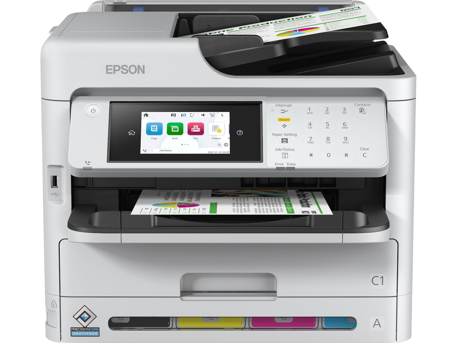 Epson Workforce Pro WF-C5890DWF multifunktionsprinter Printere