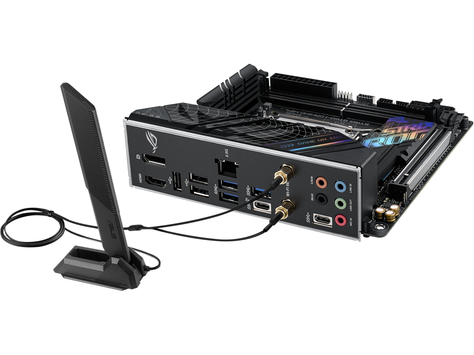 ASUS ROG STRIX B760-I GAMING WIFI Bundkort Intel Socket