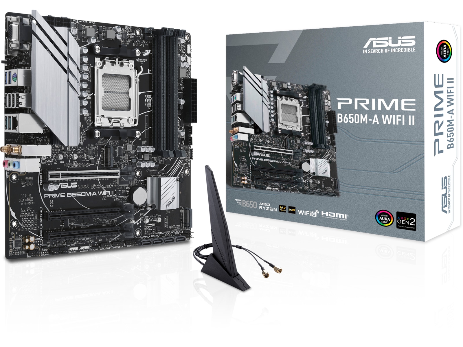 ASUS Prime B650M-A WIFI II Bundkort AMD Socket