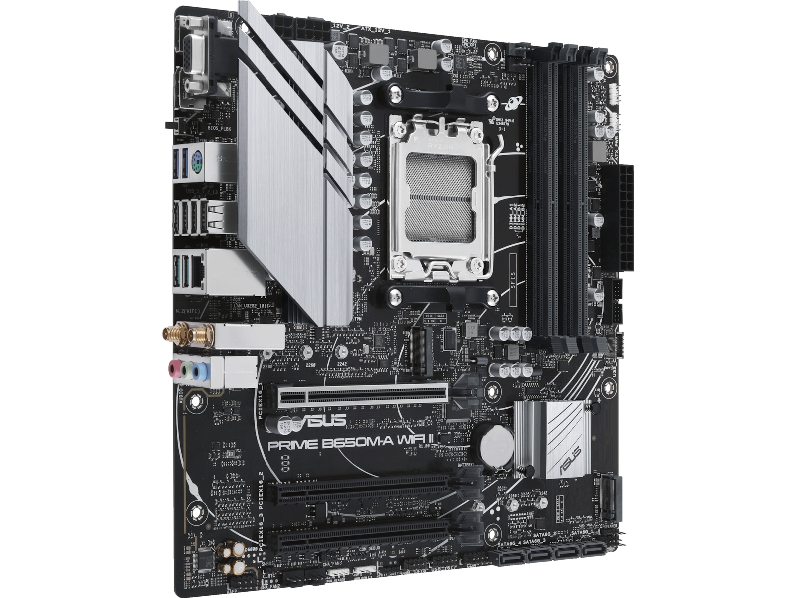 ASUS Prime B650M-A WIFI II Bundkort AMD Socket