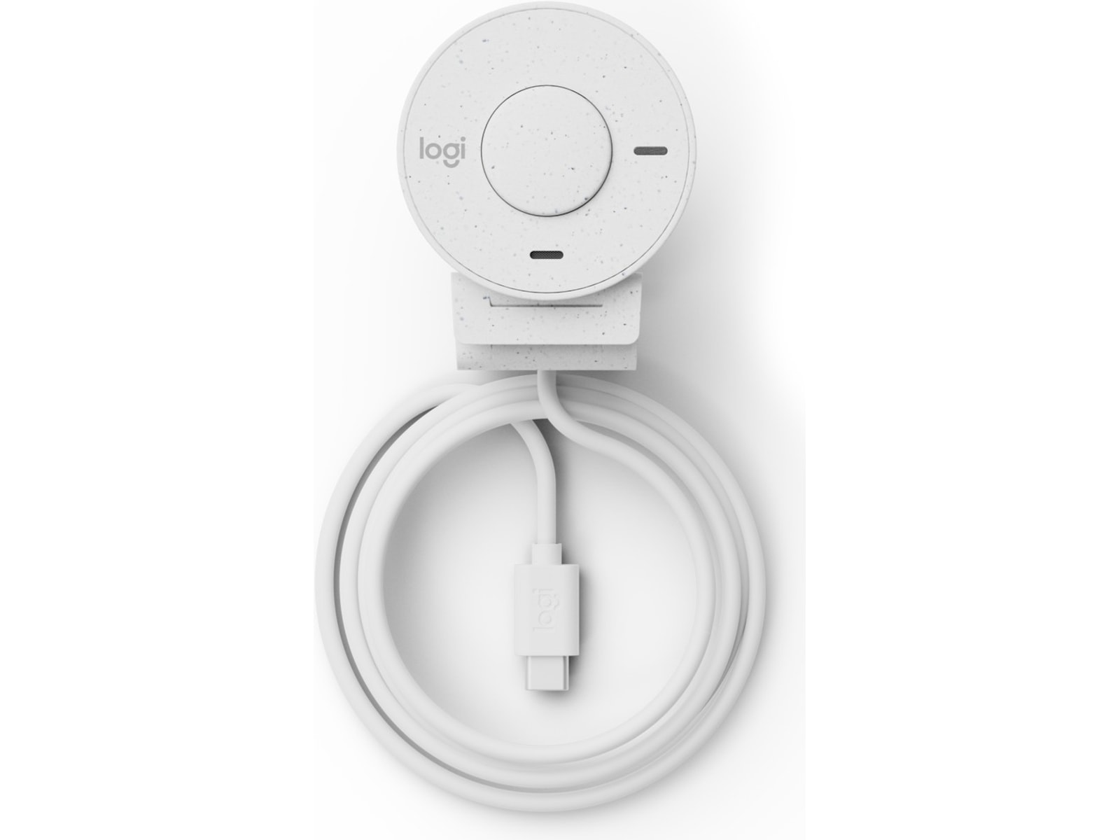 Logitech Brio 300 Full HD webkamera (råhvid) Webkameraer