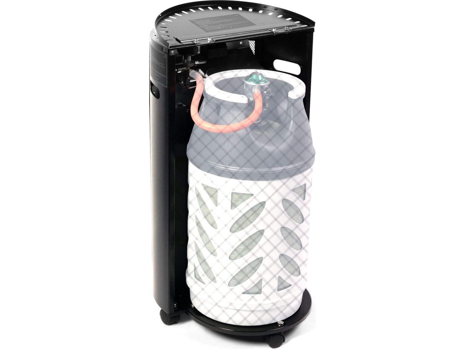 Andersson Gasovn Blue flame 4,3 KW hurtig opvarmning Radiatorer