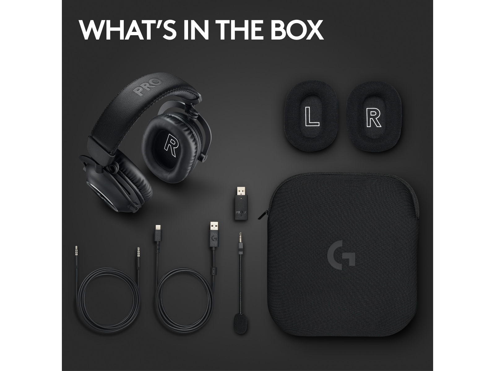 Logitech Pro X 2 Lightspeed Trådløst Gaming Headset (sort) Gamingheadset