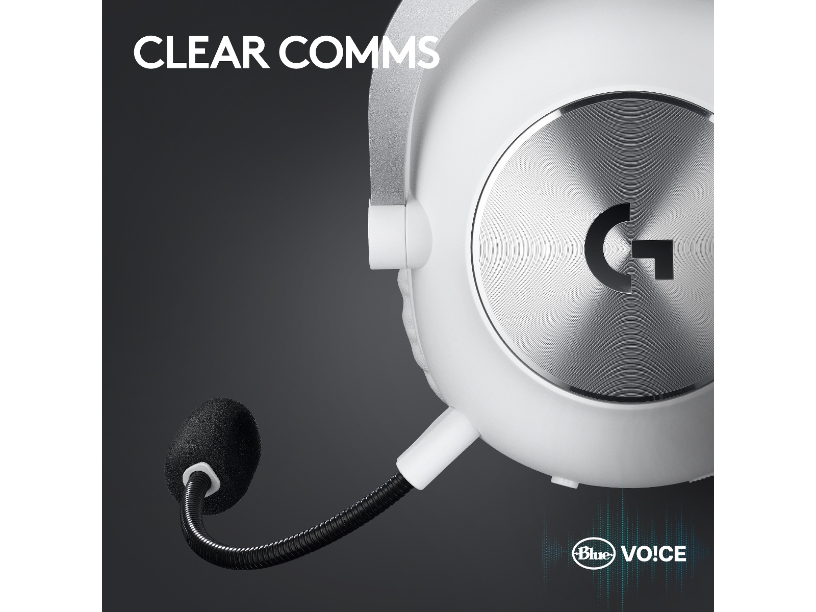 Logitech Pro X 2 Lightspeed Trådløst Gaming Headset (hvid) Gamingheadset