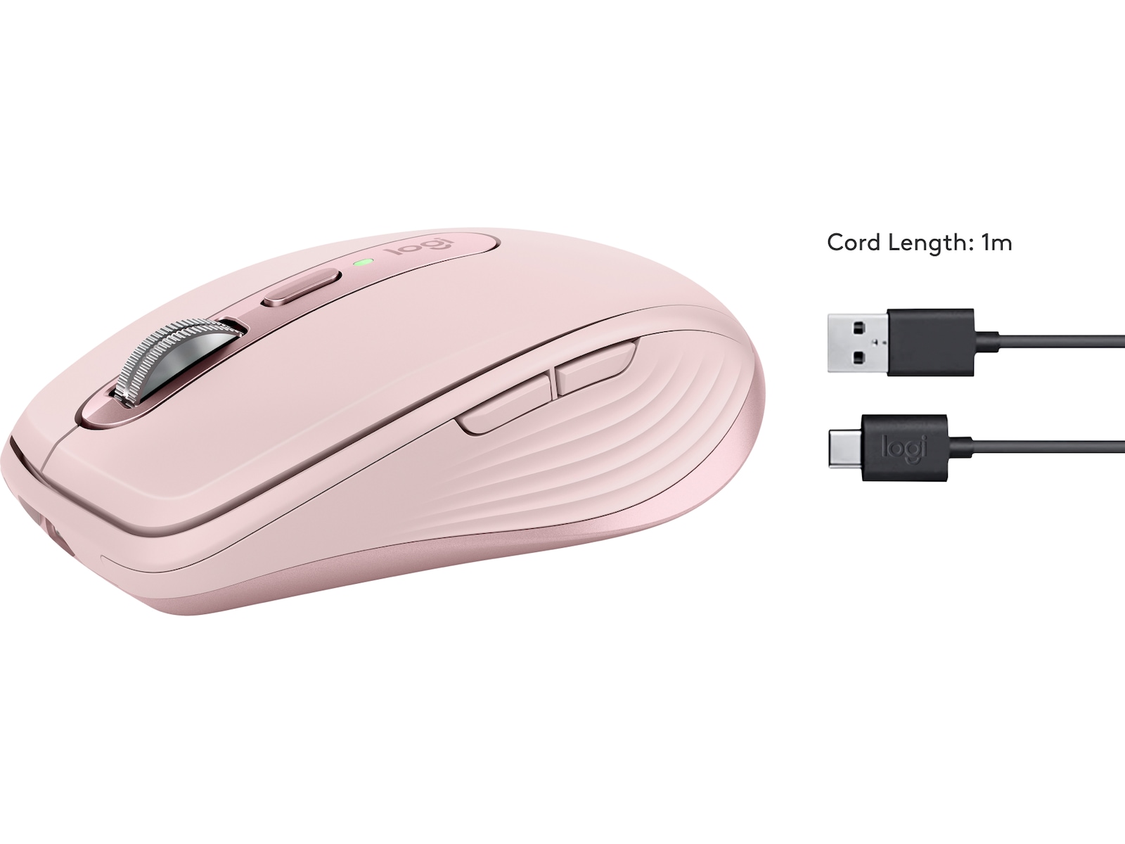 Logitech MX Anywhere 3S trådløs mus (lyserød) Mus