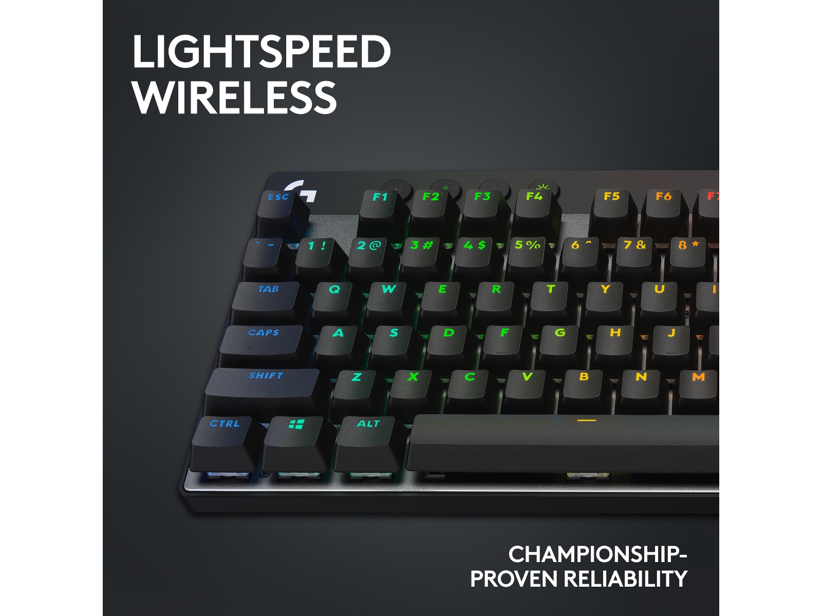 Logitech G Pro X TKL Lightspeed Trådløst Gaming tastatur (sort) Gamingkeyboard