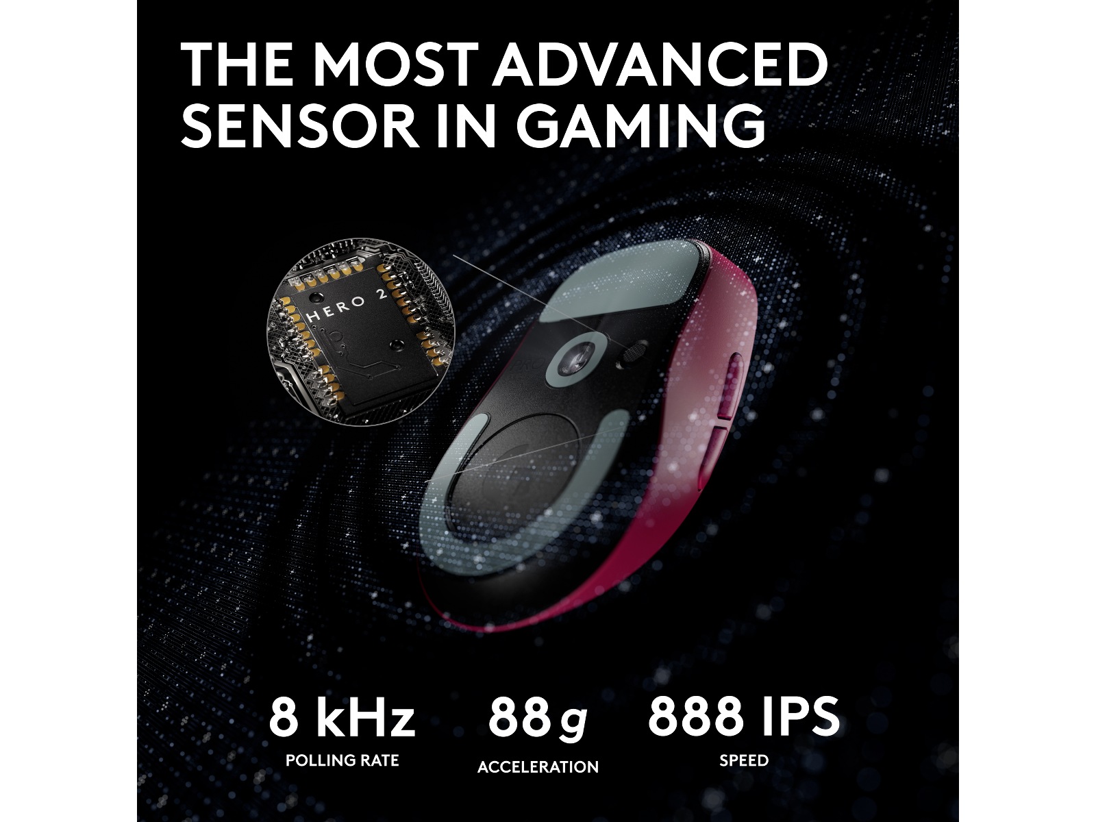 Logitech G Pro X Superlight 2 Lightspeed Trådløs Gamingmus (lyserød) Gamingmus