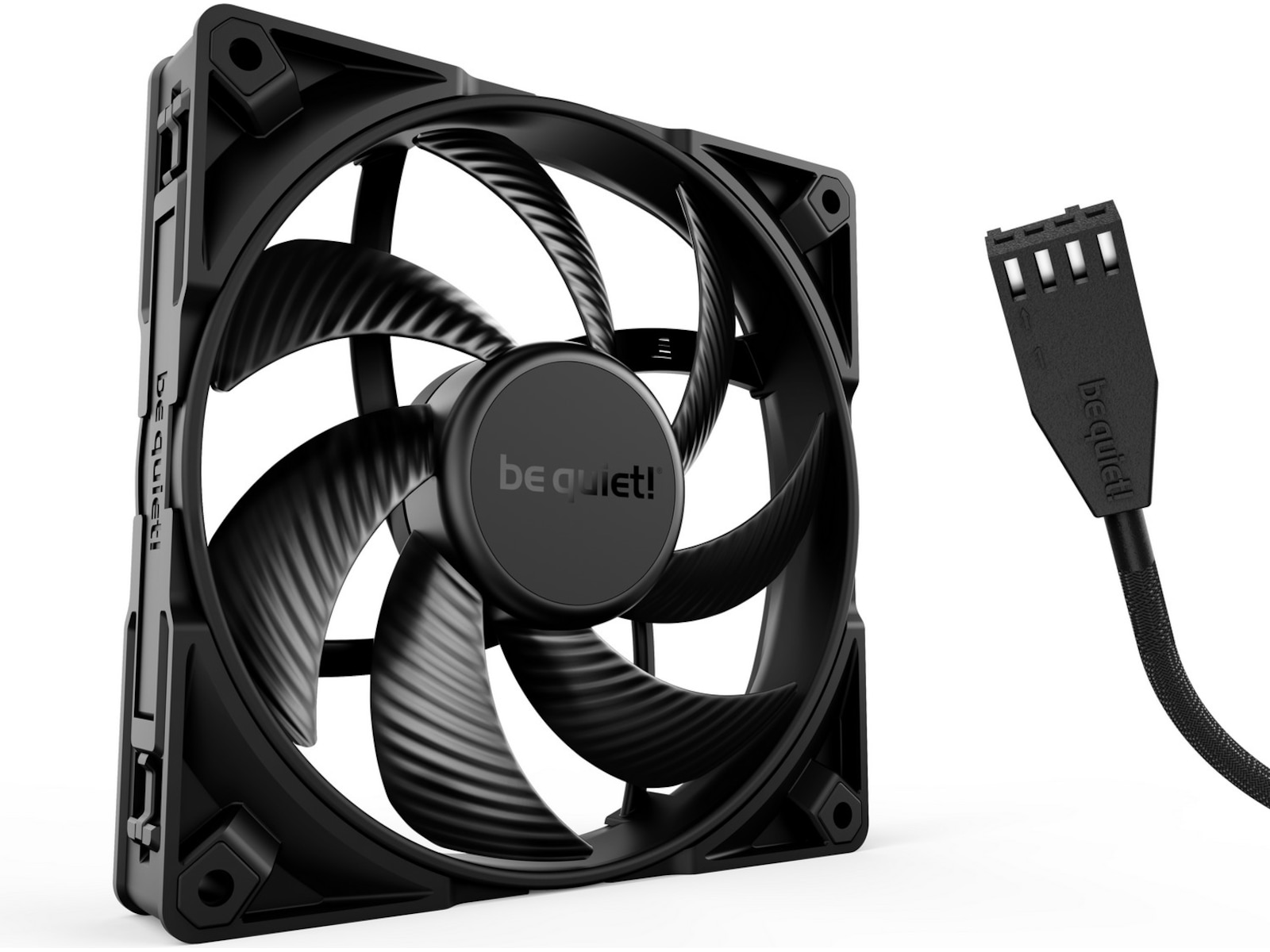 be quiet! Silent Wings Pro 4 140mm PWM Blæser (sort) Blæsere