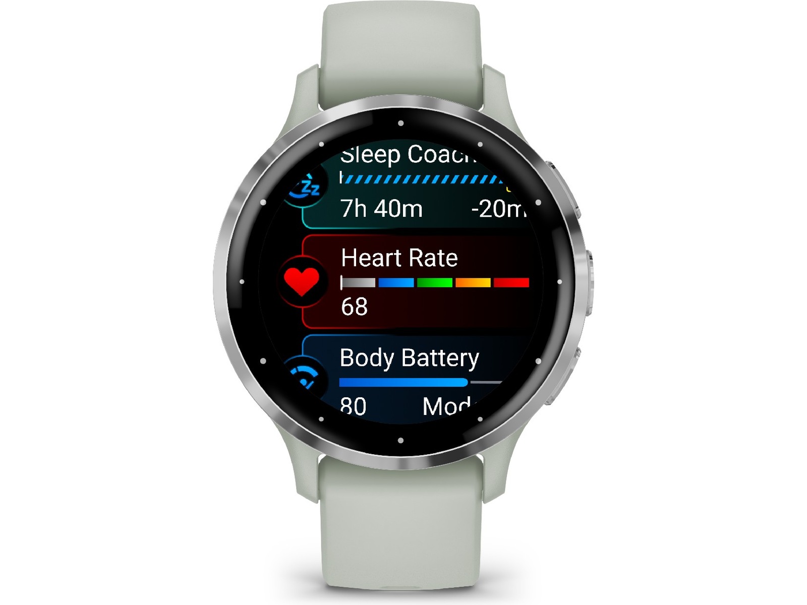 Garmin Venu 3S 41mm GPS (sage gray/passivated) Smartwatches