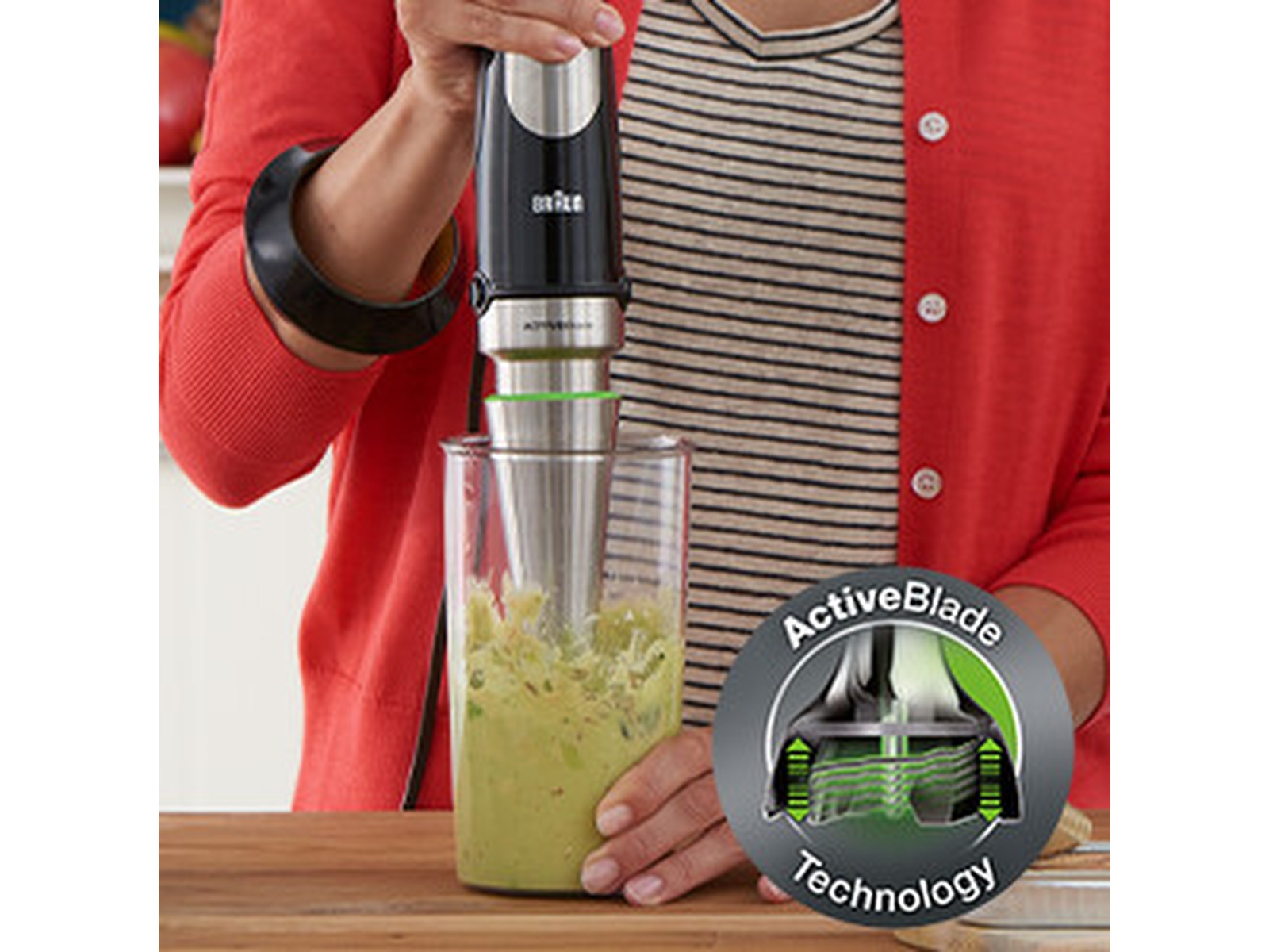 Braun MultiQuick 9 Stavblender MQ 9138X (sort/stål) Håndmixere & elpiskere