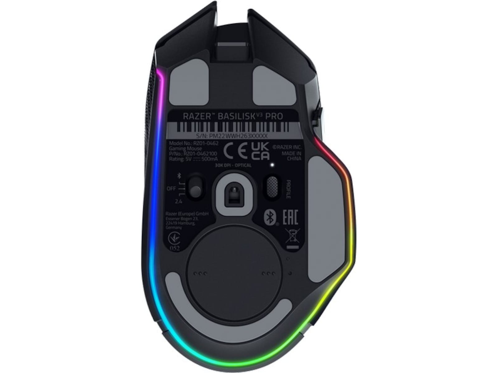 Razer Basilisk V3 Pro Gamingmus (sort) Gamingmus